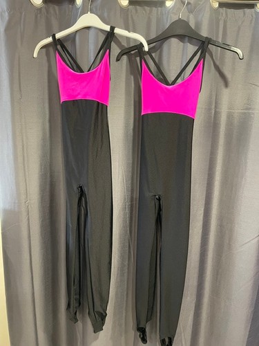 Jenetex catsuits pink velour - catsuits,