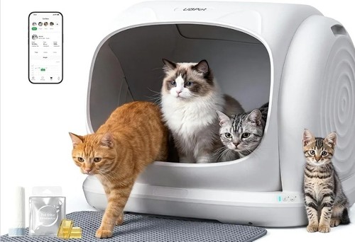 Automatic cat litter - automatic, box