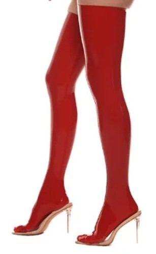 100 latex stockings women s - stockings, women's