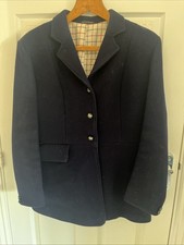 Mears Pytchley Lady’s Navy Hunt Coat Wool Lined 40 Inch Chest