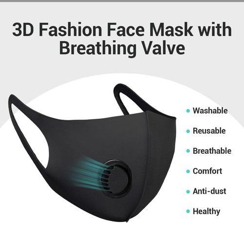 Face mask reusable washable - face,