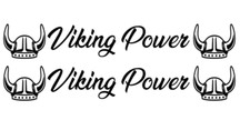 truck side sticker viking