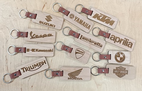 Motorcycle wooden engraved - wooden,