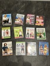 12 x fitness dvds all in good