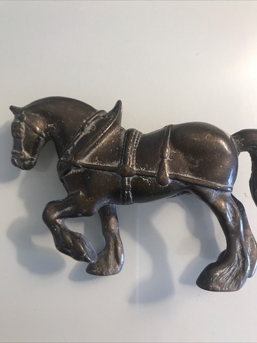 Old brass bronze shire - old,