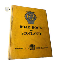 Book Road Book Of Scotland AA