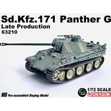1/72 Dragon Sd.kfz.171 Panther G Medium Tank Late Type 63210 Finished Model