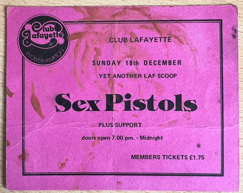 Sex pistols original 1977 - sex,