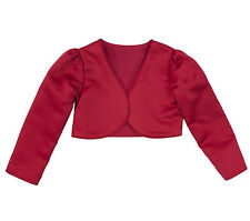 Baby Girls Red Bolero Shrug