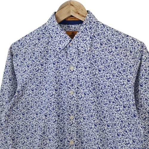 Simon carter floral shirt mens - shirt,