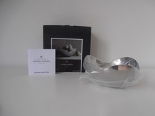 GEORG JENSEN BLOOM COLLECTION BOWL POLISHED STAINLESS STEEL BOXED DENMARK