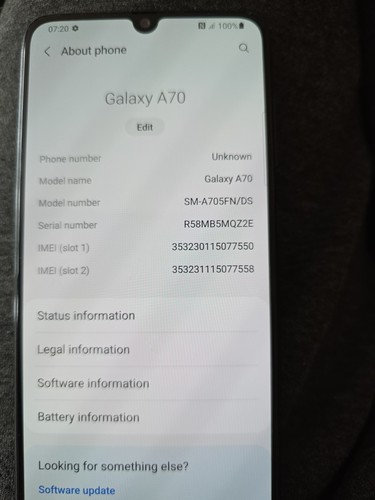 Samsung galaxy a70 - galaxy, 128gb