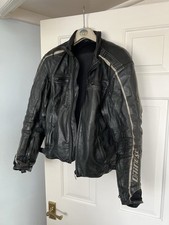 Dainese Vintage Leather Motorbike Jacket EU48 Small