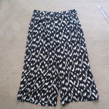 Cropped trousers cotton - s,