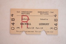 Railway Ticket BRB Ledbury to