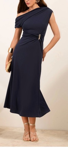 Dress navy size - dress,