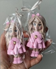 Ediblechocolate cake toppers ,Chocolate Figures,Hand-made 3d doll