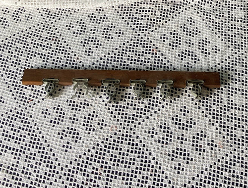 Vintage wooden pipe rack - pipe, wall