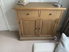 small wood sideboard 2 draws 2