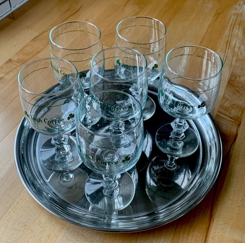 Vintage stemmed irish coffee - 6,