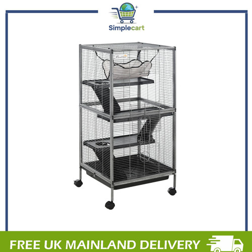 Rolling small animal cage for - animal,