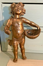Antique cast bronze figure - antique,