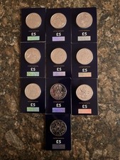 Queens Beasts 5 Pound Coin Set 10 Coins In Total