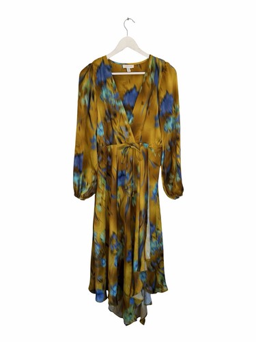 Topshop yellow midi - midi, dress