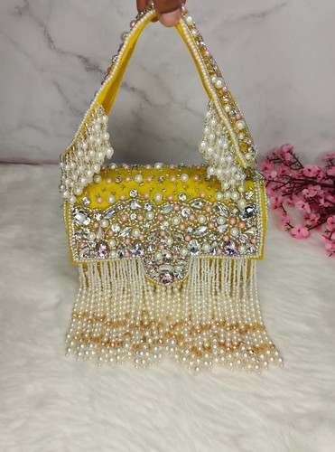 Bridal potli bag designer - bridal,