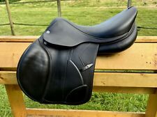 Equipe E-Carbon EK-EVO Special Jump Saddle, 17.5”, Brown, Width +2.5
