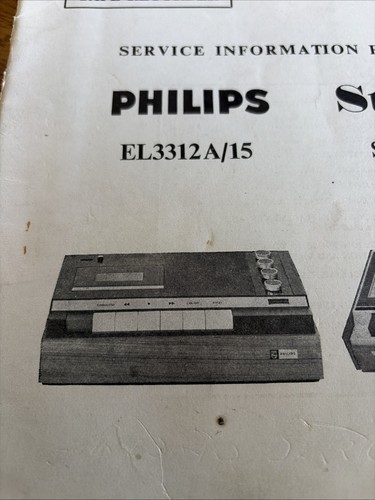 El3312a philips tape - el3312a/15,