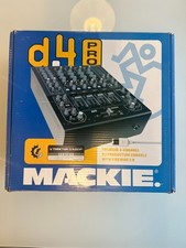 Mackie d.4 Pro 4 channel DJ Production Console with FireWire Mixer d4