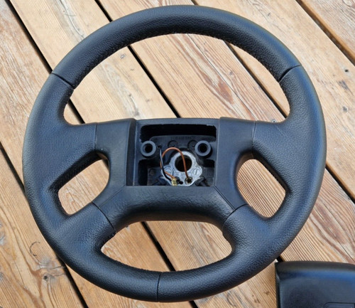 New leather steering - leather, for