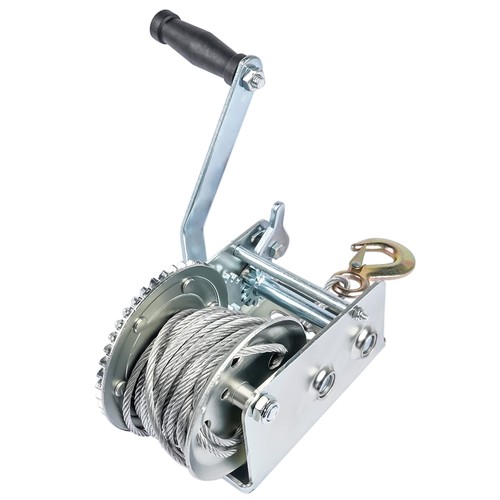 Manual hand winch 2500lbs boat - manual,