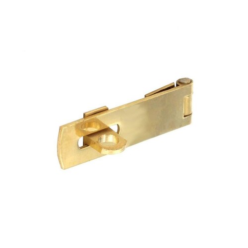 Securit brass hasp staple - brass,