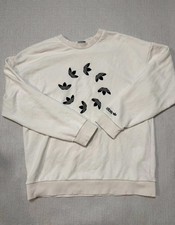 Vintage Adidas white jumper