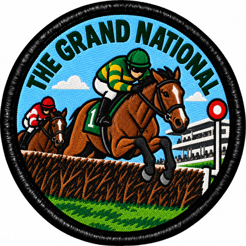 Grand national horse - grand,