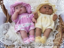 BABYDOLL HANDKNIT DESIGNS KNITTING PATTERN LL2 14" LOTS TO LOVE BERENGUER DOLL