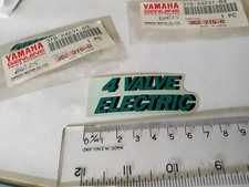 2 x Yamaha Side Panel Decal Sticker 3TB-24231-69 XT600E TT600 4 Valve Electric