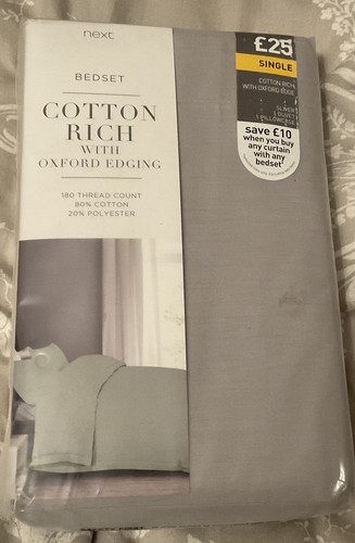 Bnwt next grey cotton rich - grey,
