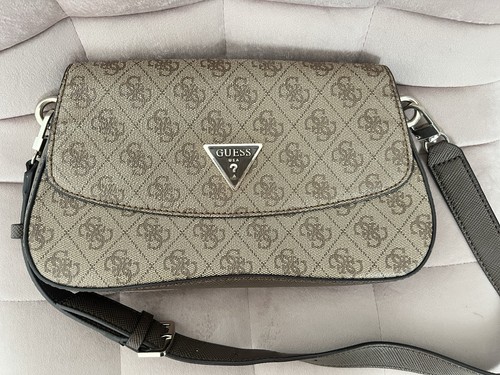 Guess brown logo - brown, shoulder
