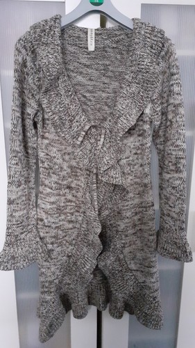 Long collared cardigan size - collared,