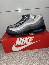 Nike Air Max 95 - Iron Grey / Baltic blue - UK9  (110s)