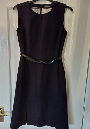 Smart black dress lined - dress,,