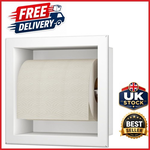 Recessed toilet paper holder - recessed,