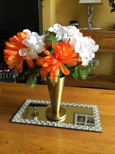 Silk flower arrangement hand - silk,