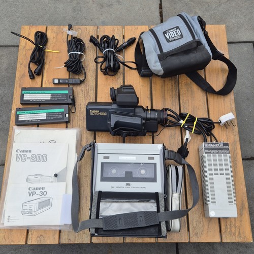 Vintage canon video camera - video,