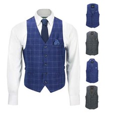 Men's Classic Windowpane Check