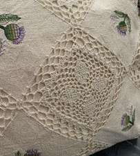 Crochet Lace Ecru Beige