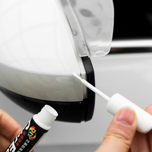 Car white clear paint repair - clear,